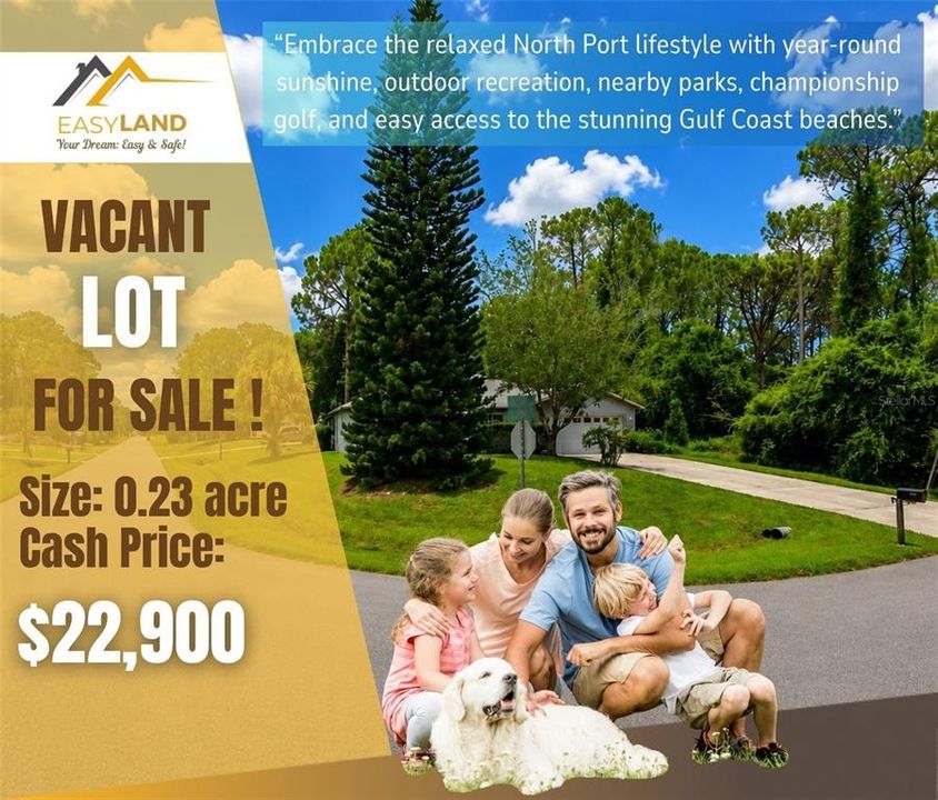 For Sale: $22,900 (0.23 acres)