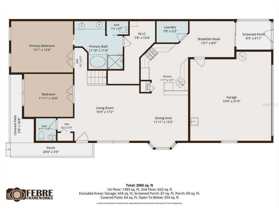 For Sale: $420,000 (3 beds, 2 baths, 2070 Square Feet)