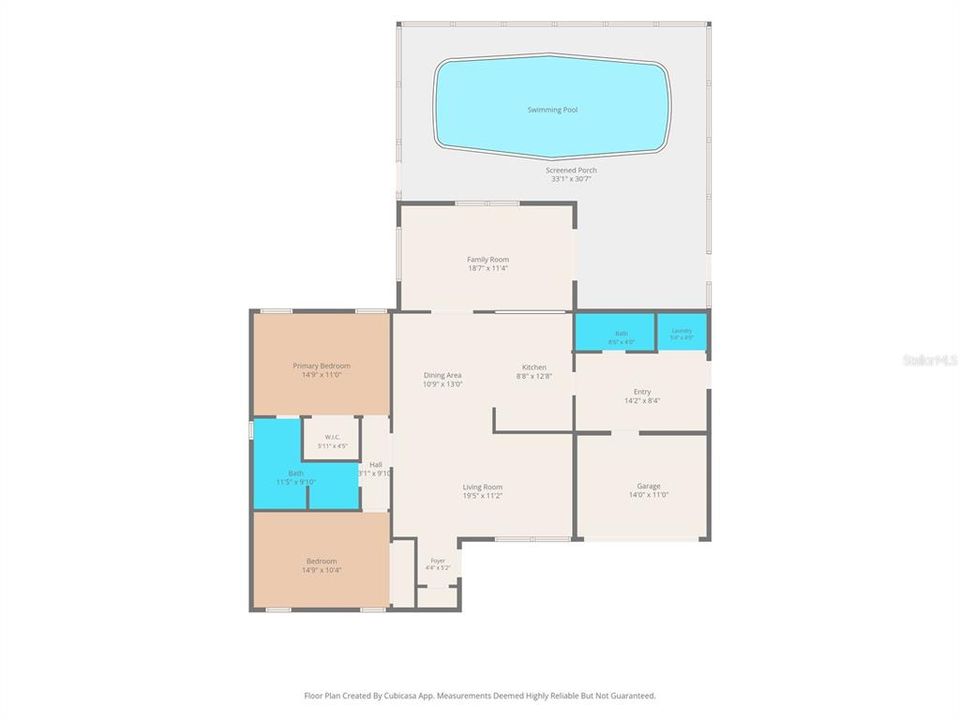 For Sale: $309,000 (2 beds, 2 baths, 1360 Square Feet)