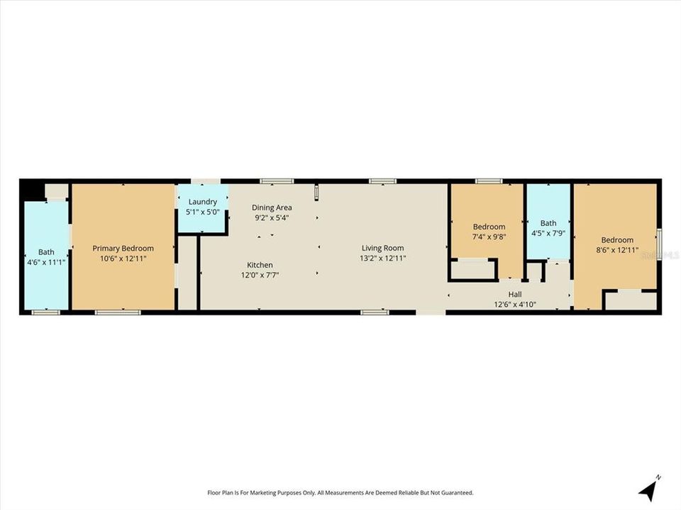 En Venta: $125,000 (3 camas, 2 baños, 858 Pies cuadrados)