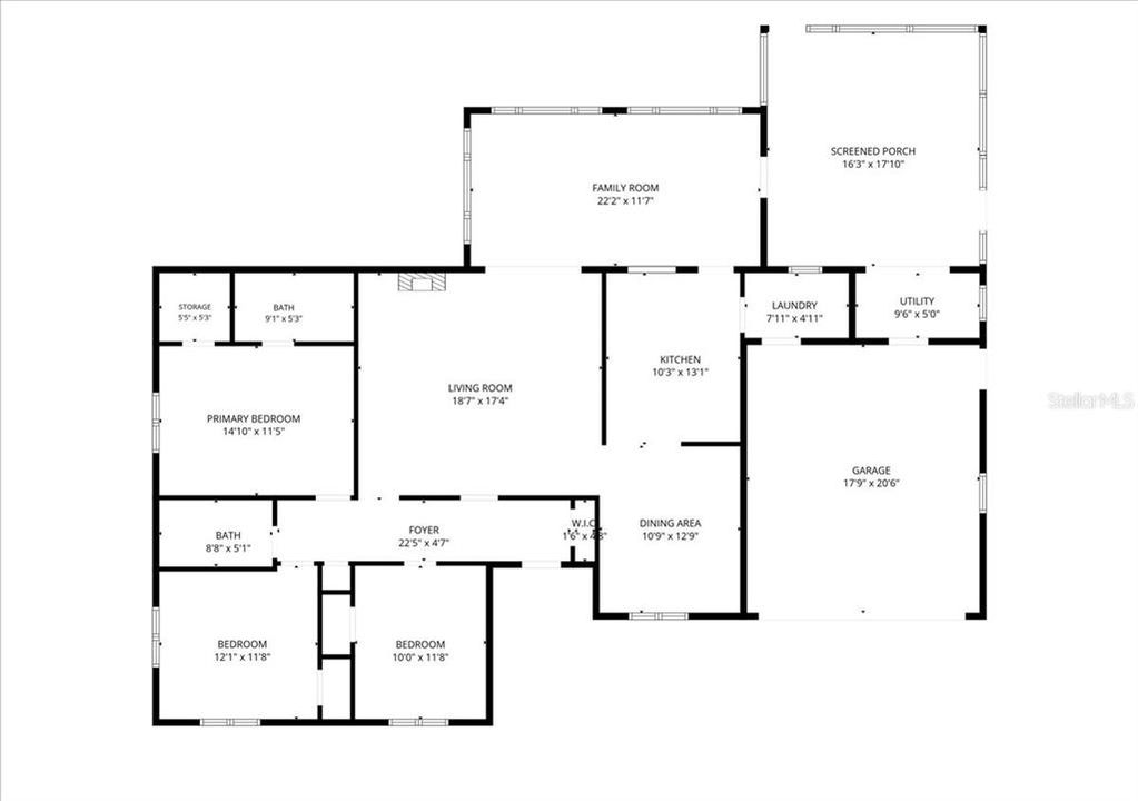 На продажу: $435,000 (3 спален, 2 ванн, 1652 Квадратных фут)