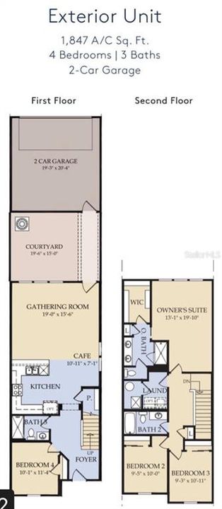 For Rent: $2,800 (4 beds, 3 baths, 1847 Square Feet)