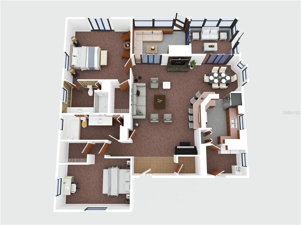 For Sale: $299,000 (2 beds, 2 baths, 1605 Square Feet)