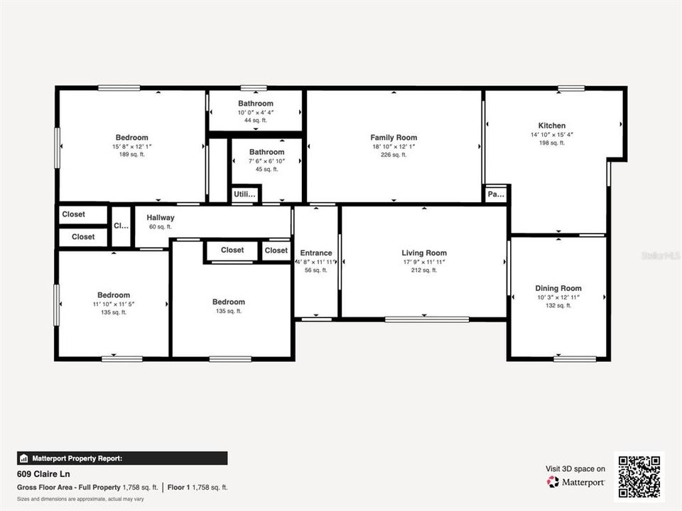 For Sale: $370,000 (3 beds, 2 baths, 1712 Square Feet)