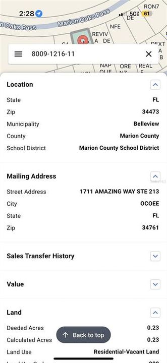 For Sale: $55,000 (0.23 acres)