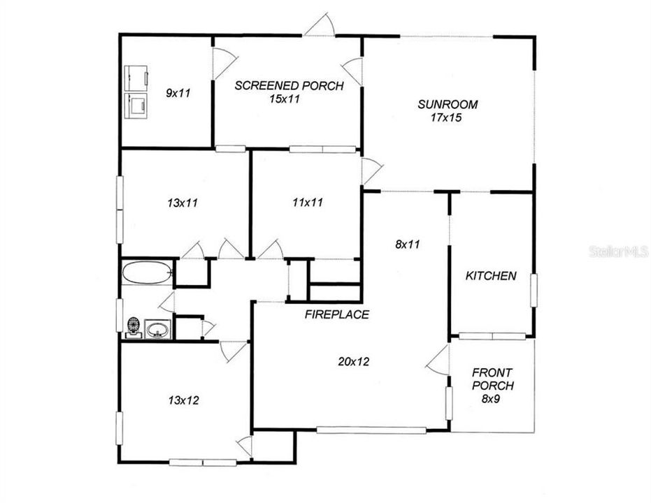 For Rent: $2,000 (3 beds, 1 baths, 1398 Square Feet)