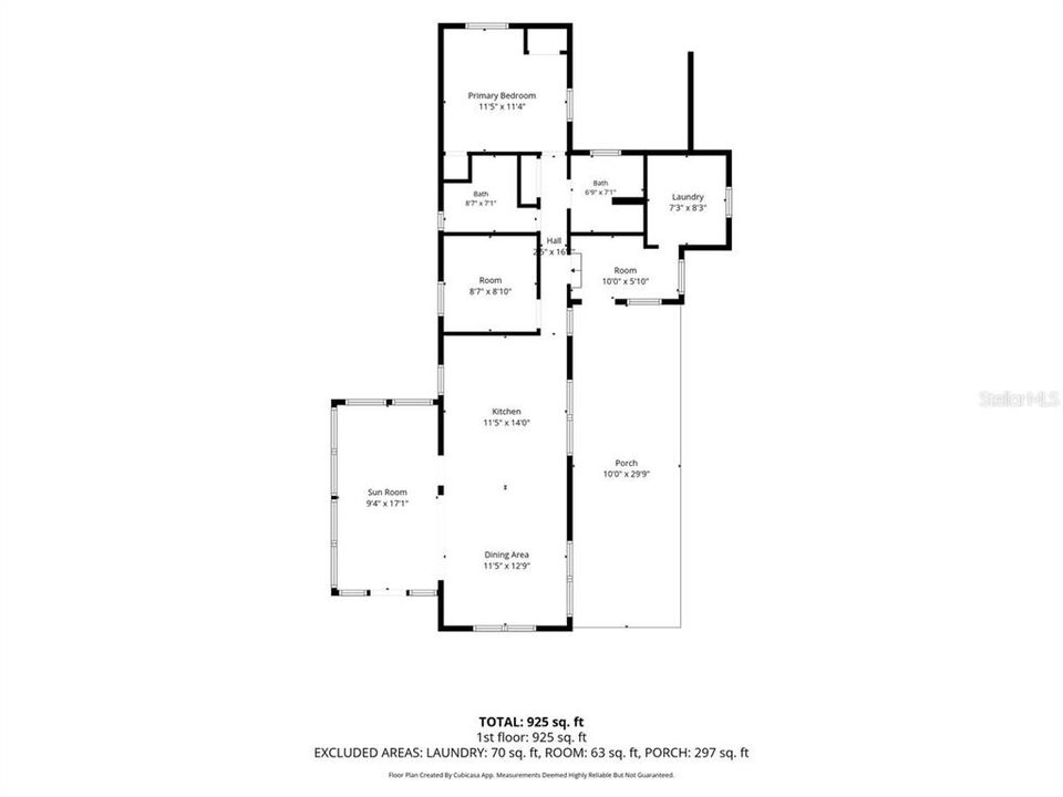 For Sale: $134,900 (2 beds, 1 baths, 720 Square Feet)