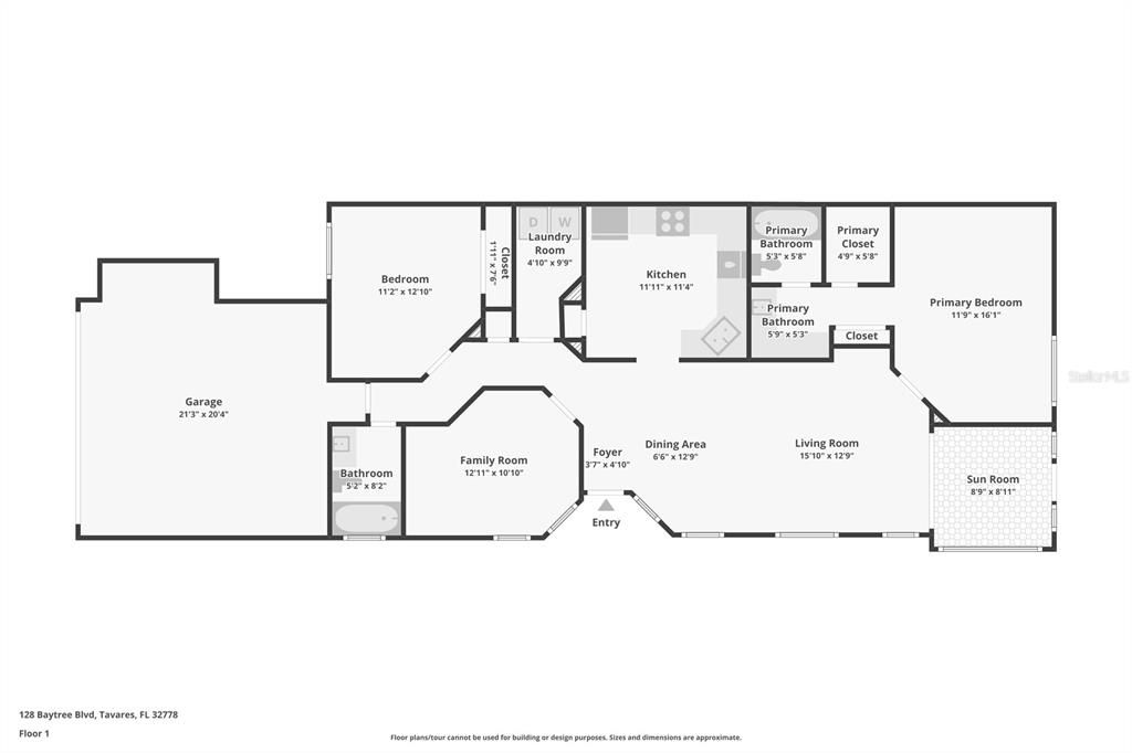 For Sale: $245,000 (2 beds, 2 baths, 1339 Square Feet)