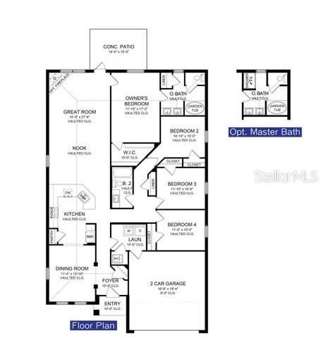 For Sale: $357,150 (4 beds, 2 baths, 2020 Square Feet)