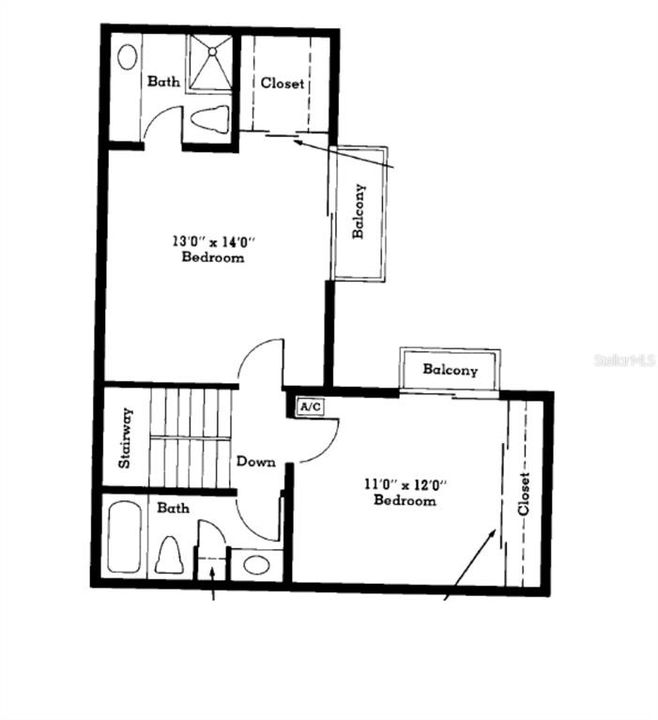 В аренду: $1,950 (2 спален, 2 ванн, 1285 Квадратных фут)