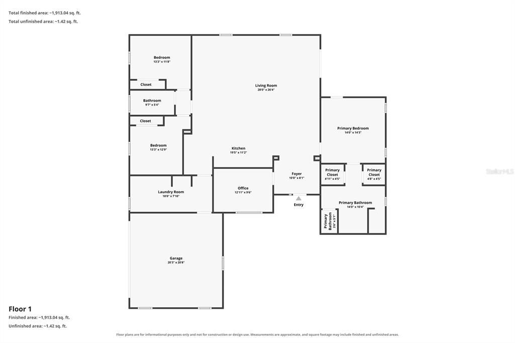 For Sale: $495,000 (3 beds, 2 baths, 2136 Square Feet)
