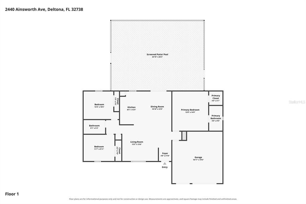 For Sale: $349,900 (3 beds, 2 baths, 1207 Square Feet)