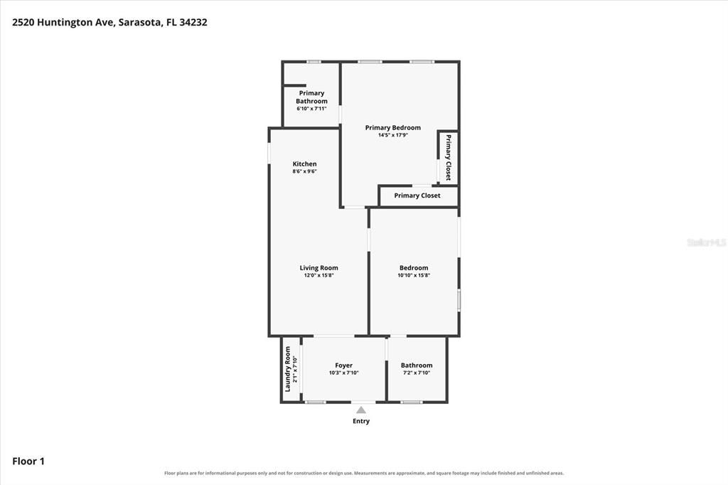 For Sale: $369,000 (2 beds, 2 baths, 1002 Square Feet)