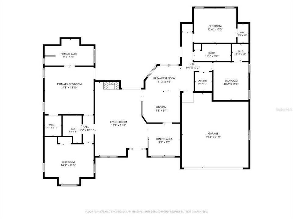 На продажу: $409,900 (4 спален, 3 ванн, 1707 Квадратных фут)
