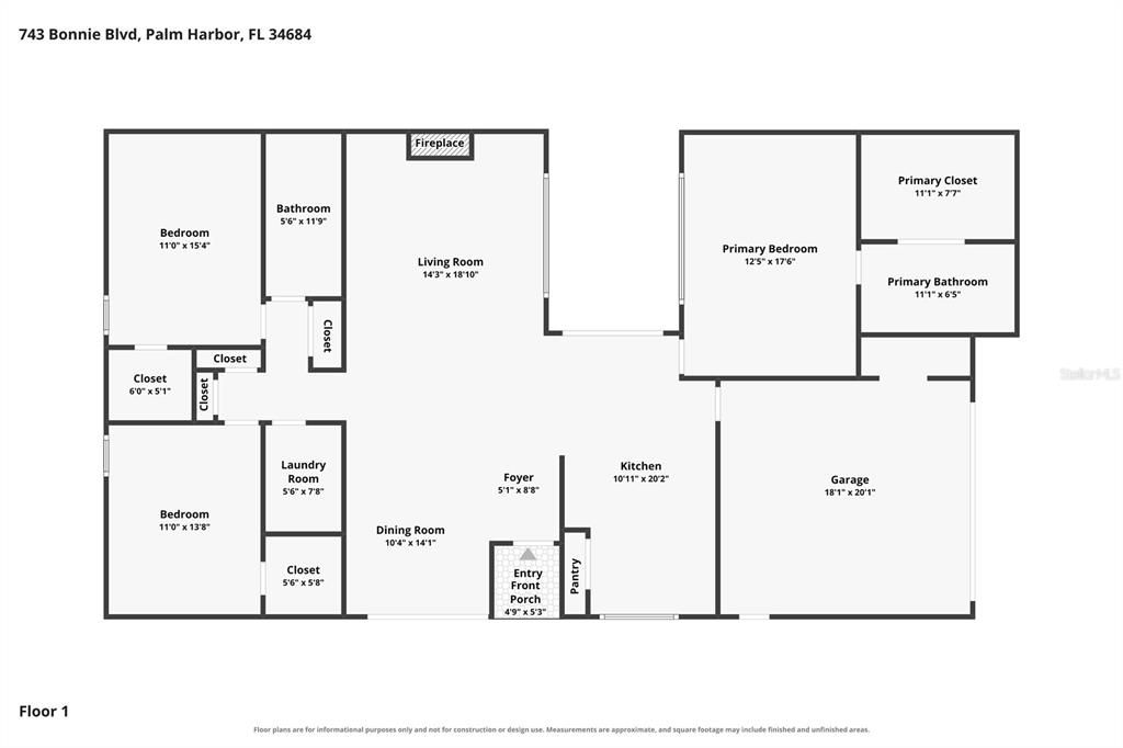 For Sale: $529,900 (3 beds, 2 baths, 1655 Square Feet)