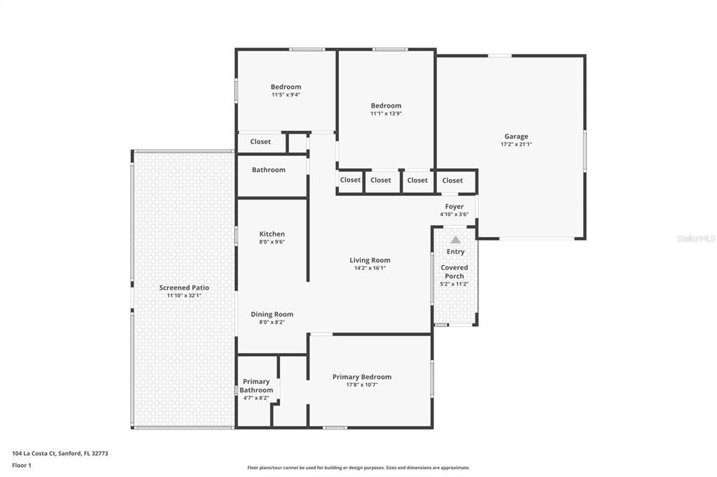 For Sale: $330,000 (3 beds, 2 baths, 1154 Square Feet)