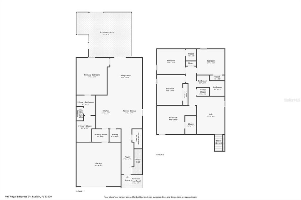 На продажу: $399,000 (5 спален, 2 ванн, 2415 Квадратных фут)