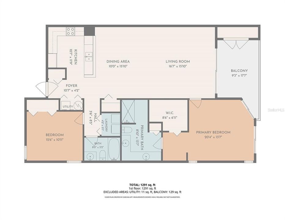 For Sale: $225,000 (2 beds, 2 baths, 1394 Square Feet)