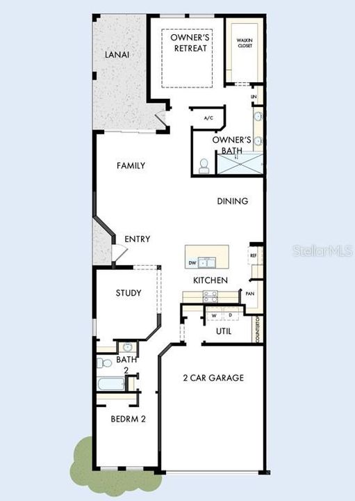 На продажу: $449,990 (2 спален, 2 ванн, 1748 Квадратных фут)
