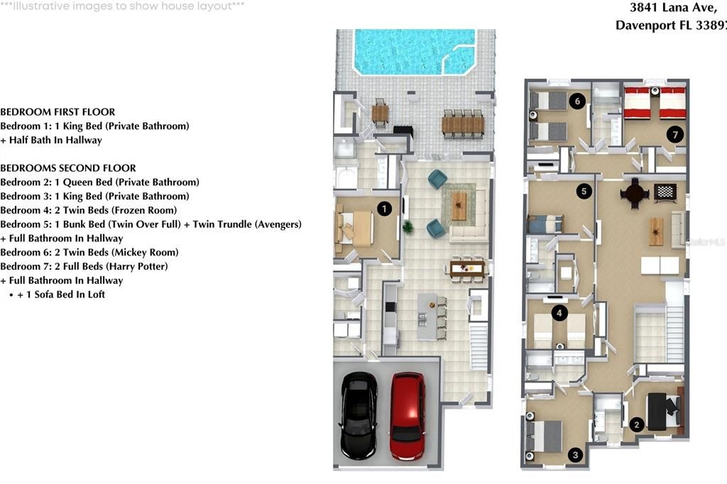 For Sale: $699,900 (7 beds, 5 baths, 3282 Square Feet)