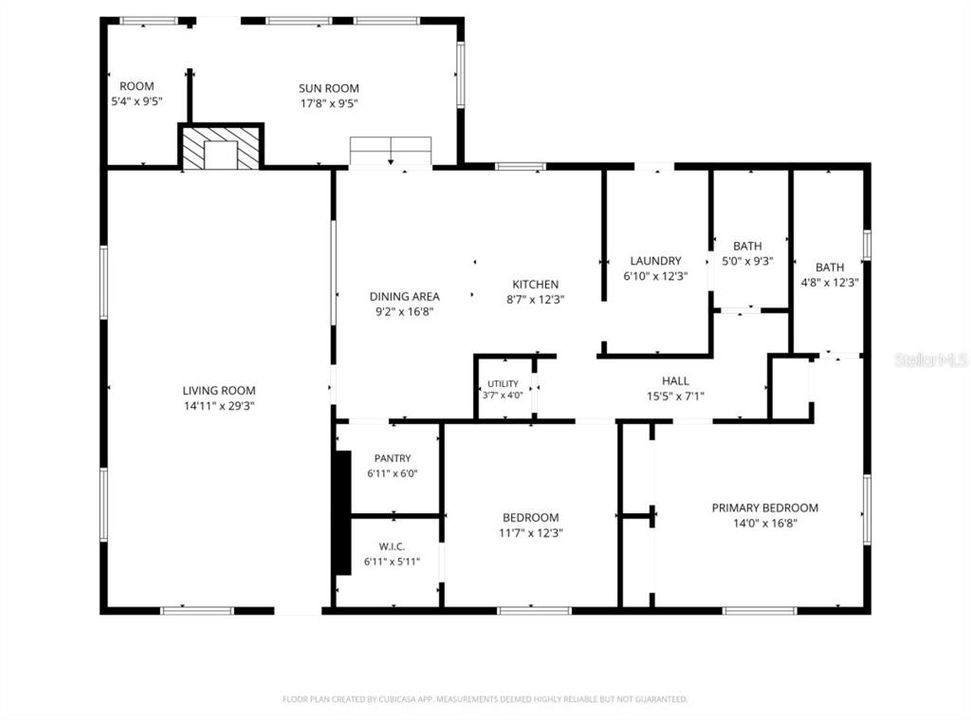 For Sale: $430,000 (2 beds, 2 baths, 1560 Square Feet)