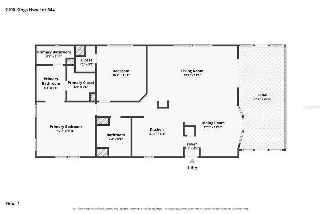 For Sale: $159,500 (2 beds, 2 baths, 1056 Square Feet)