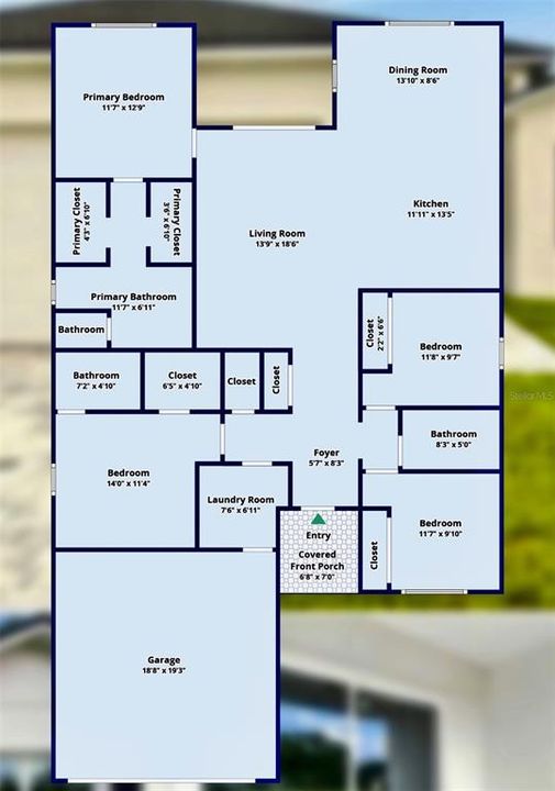 For Sale: $349,900 (4 beds, 3 baths, 1889 Square Feet)