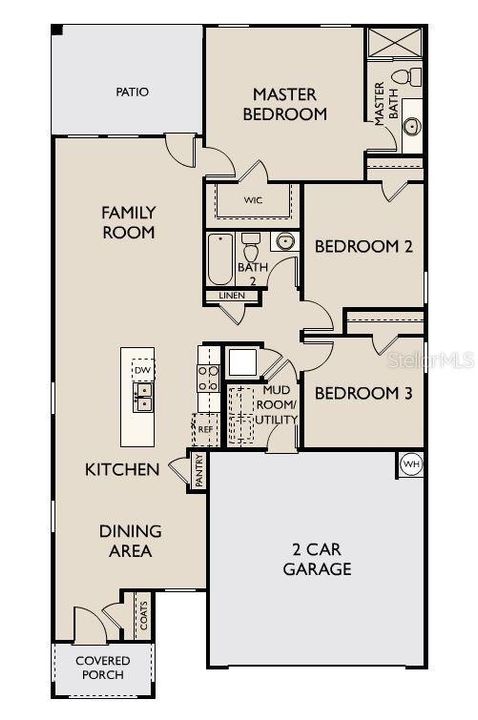 For Sale: $304,990 (3 beds, 2 baths, 1408 Square Feet)
