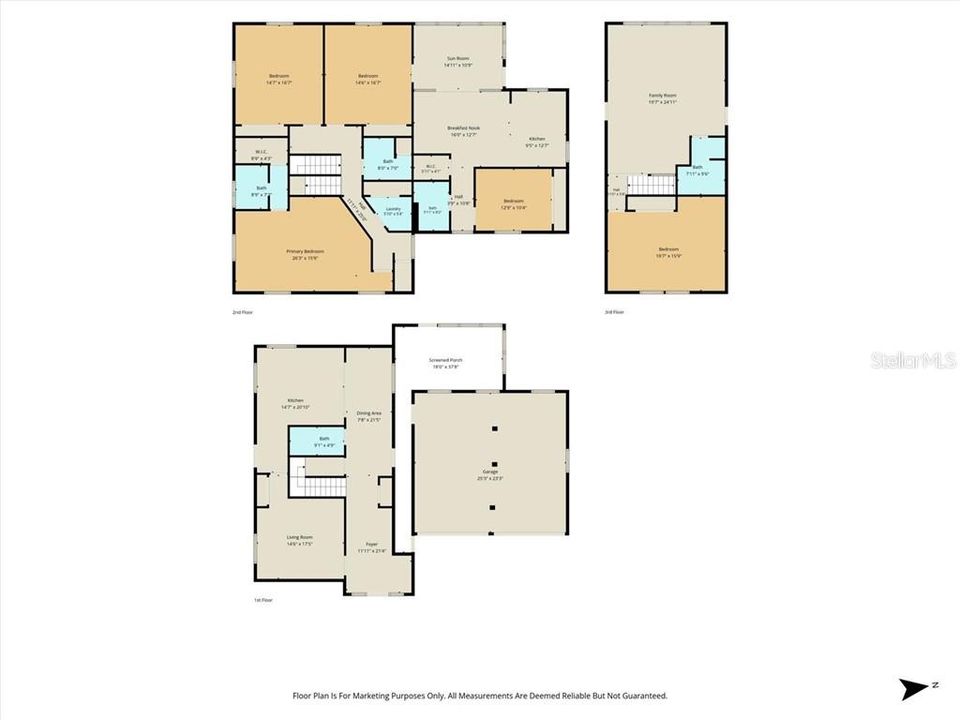На продажу: $795,000 (5 спален, 5 ванн, 3751 Квадратных фут)