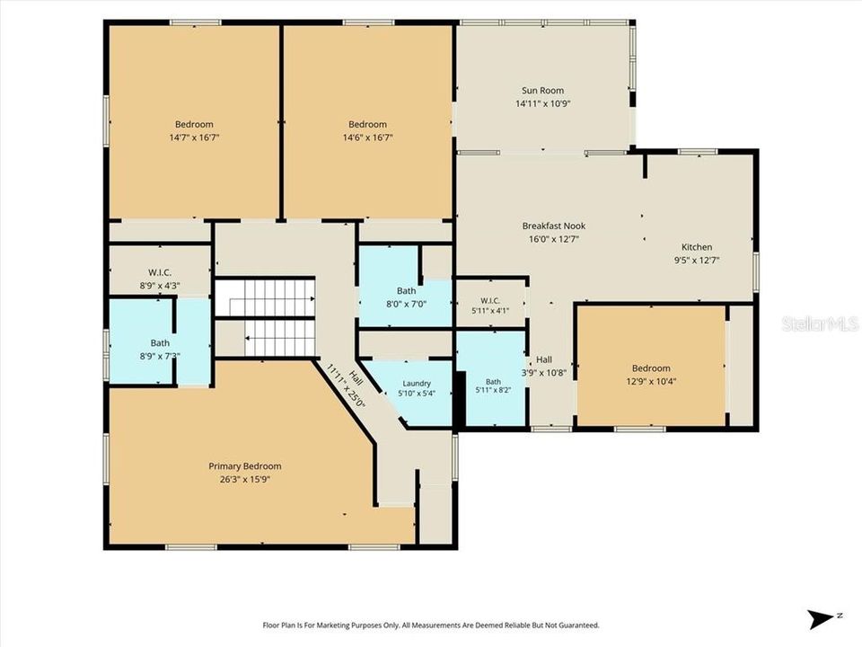 На продажу: $795,000 (5 спален, 5 ванн, 3751 Квадратных фут)