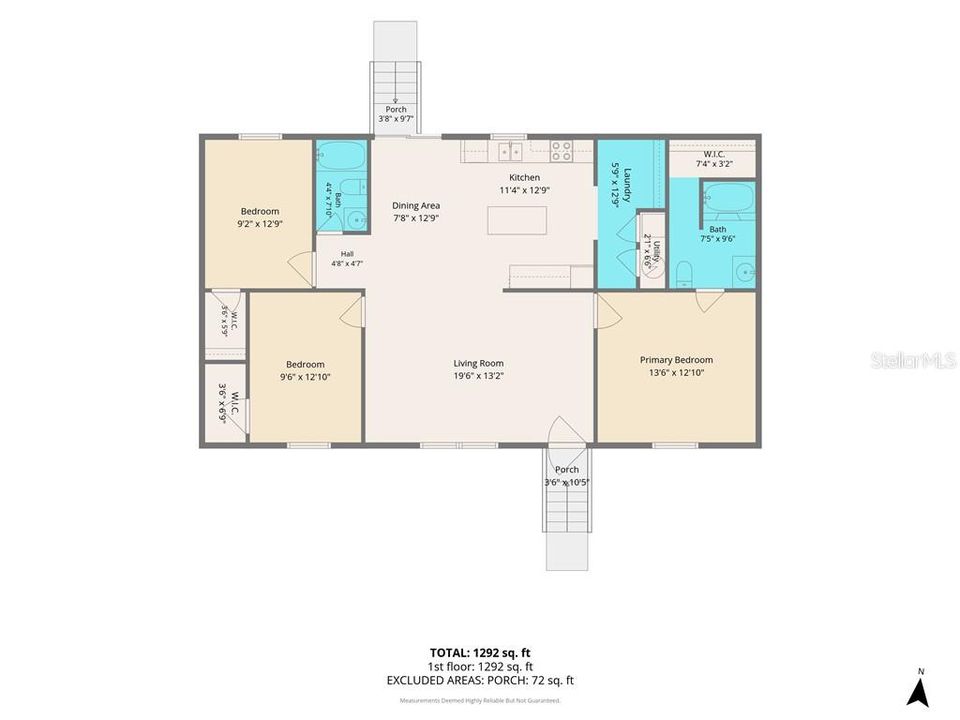 For Sale: $189,900 (3 beds, 2 baths, 1300 Square Feet)