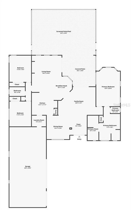 Active With Contract: $624,000 (3 beds, 2 baths, 2346 Square Feet)
