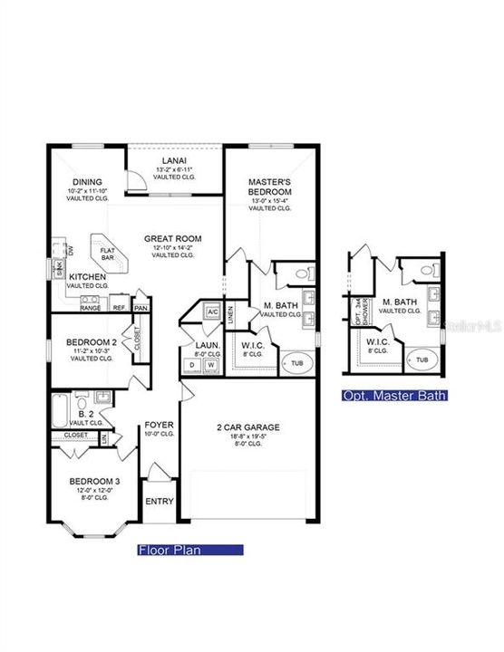 На продажу: $263,950 (3 спален, 2 ванн, 1512 Квадратных фут)