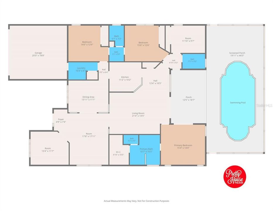 На продажу: $525,000 (4 спален, 3 ванн, 2480 Квадратных фут)