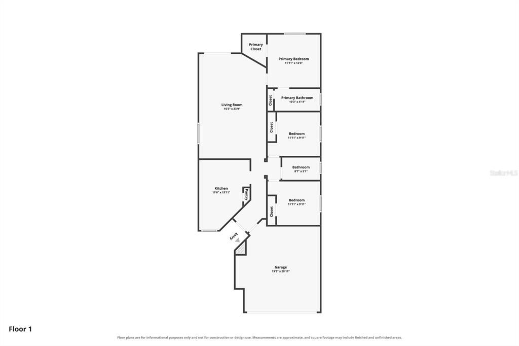 For Sale: $299,900 (3 beds, 2 baths, 1263 Square Feet)