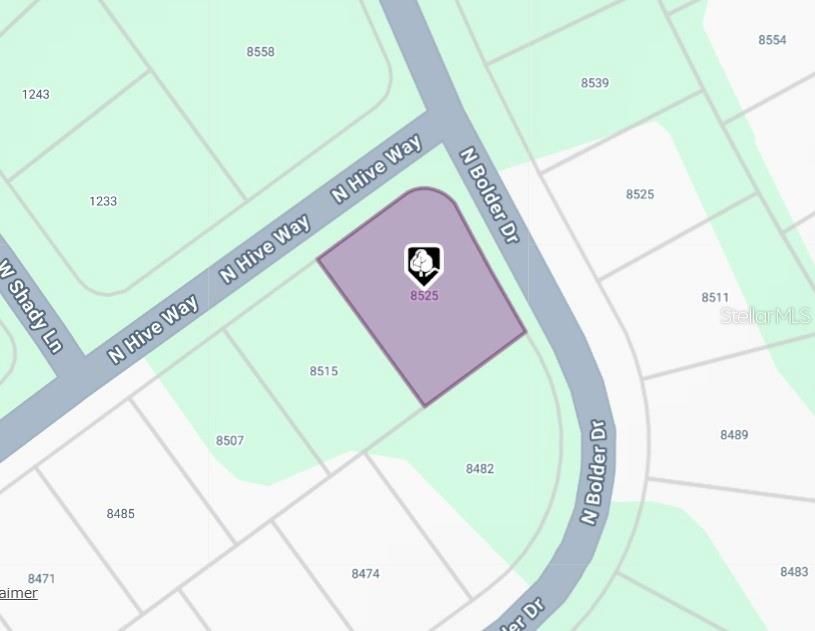 На продажу: $23,500 (0.26 acres)