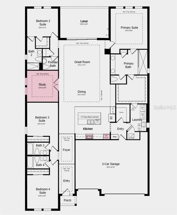 На продажу: $699,999 (4 спален, 4 ванн, 2961 Квадратных фут)