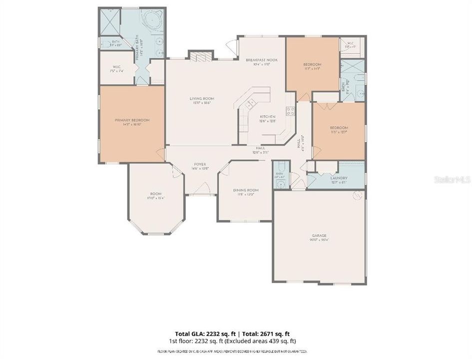 En Venta: $544,900 (3 camas, 2 baños, 2243 Pies cuadrados)