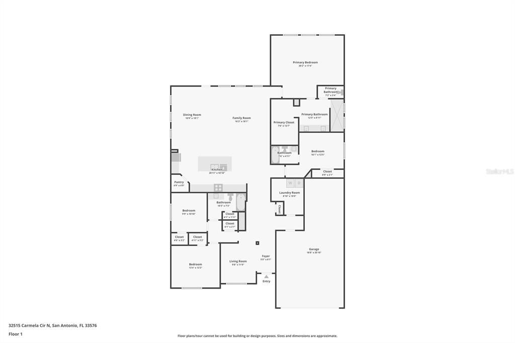 На продажу: $625,000 (4 спален, 3 ванн, 2847 Квадратных фут)