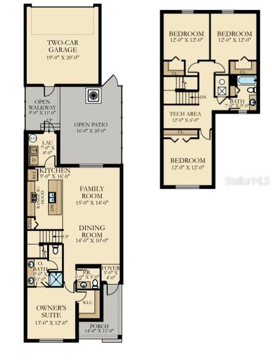 В аренду: $2,600 (4 спален, 2 ванн, 2000 Квадратных фут)