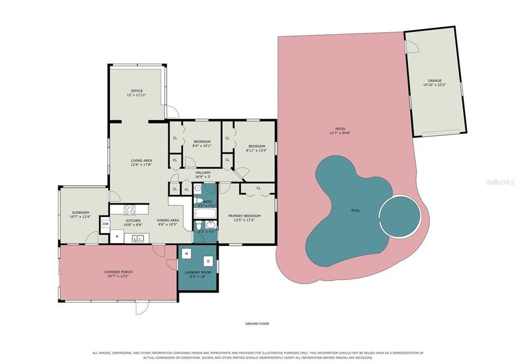 For Sale: $389,000 (3 beds, 1 baths, 1443 Square Feet)