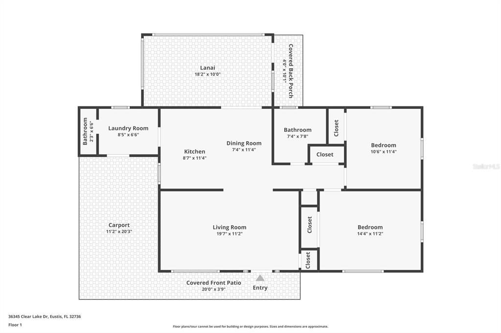 For Sale: $355,000 (2 beds, 2 baths, 1038 Square Feet)