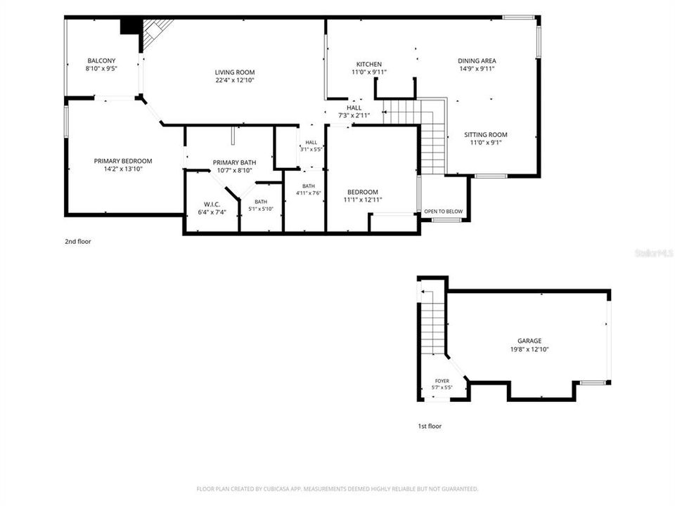For Sale: $300,000 (2 beds, 2 baths, 1353 Square Feet)