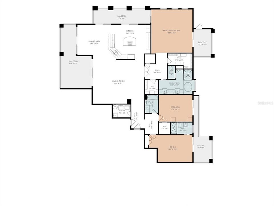 En Venta: $1,425,000 (3 camas, 3 baños, 2351 Pies cuadrados)
