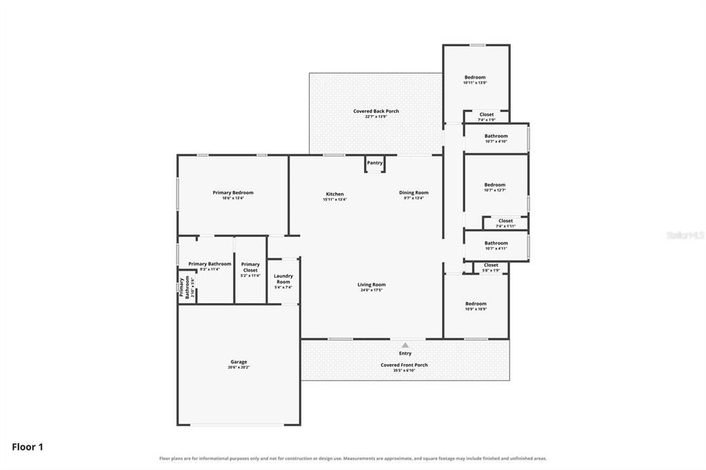 En Venta: $524,900 (4 camas, 3 baños, 2163 Pies cuadrados)