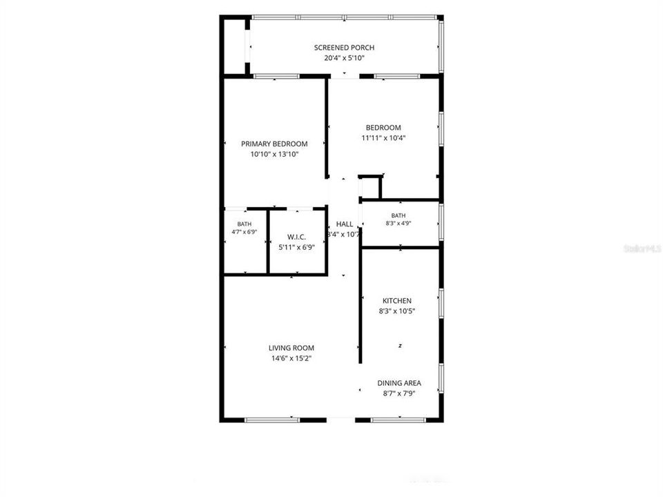 待售: $114,900 (2 贝兹, 2 浴室, 912 平方英尺)