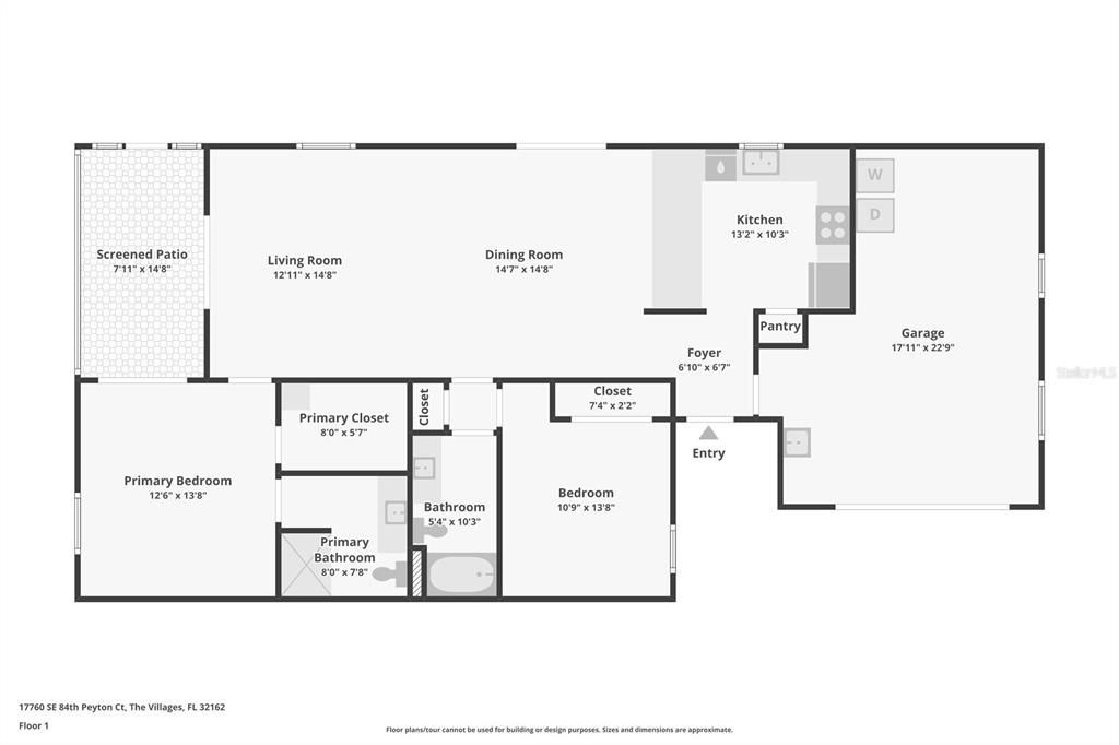 En Venta: $325,000 (2 camas, 2 baños, 1165 Pies cuadrados)