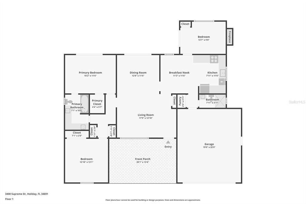 For Sale: $310,000 (3 beds, 2 baths, 1470 Square Feet)