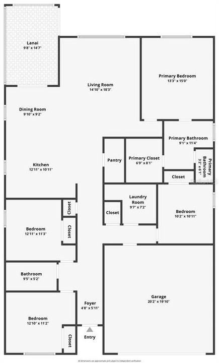 For Sale: $384,000 (4 beds, 2 baths, 1853 Square Feet)
