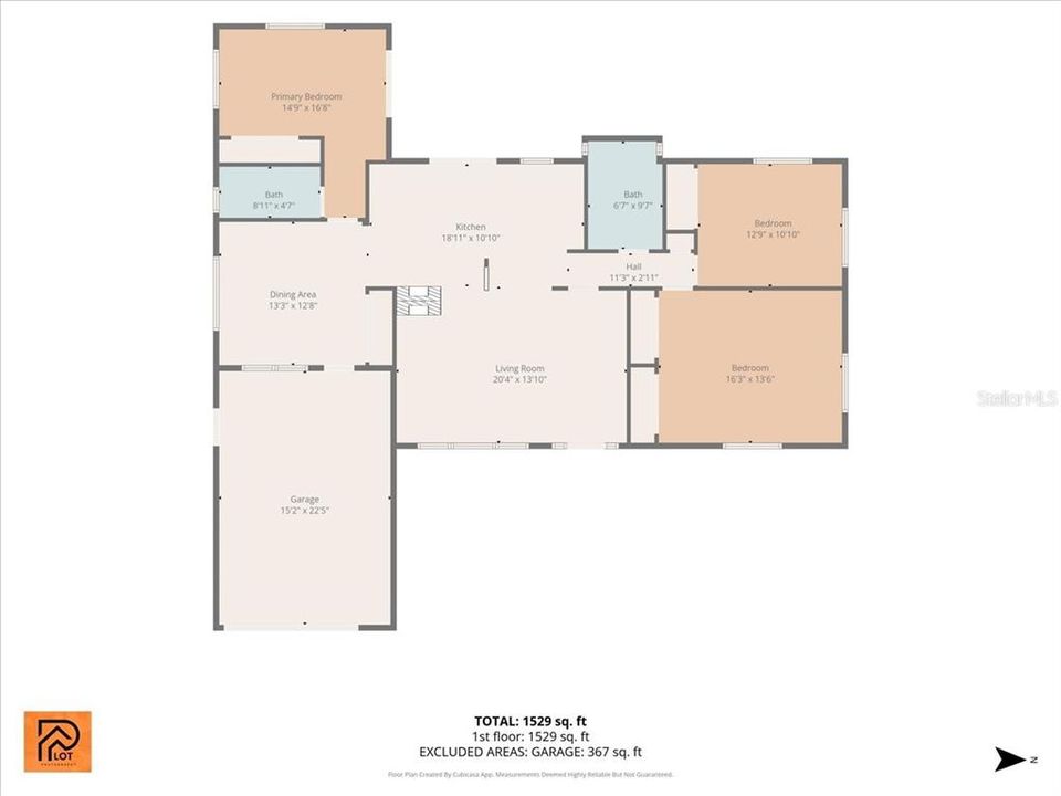 Active With Contract: $545,000 (3 beds, 2 baths, 1592 Square Feet)